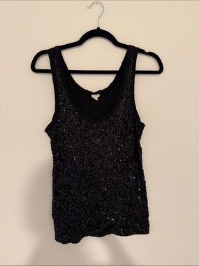 J. Crew sequin tank